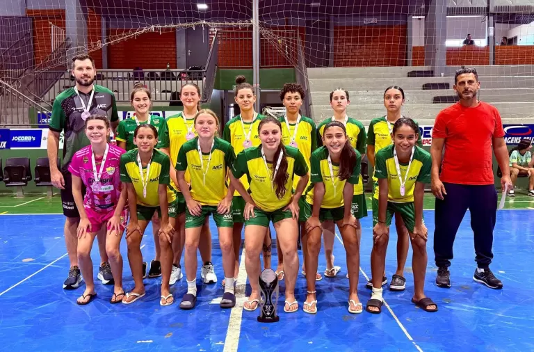 Feminino da AACC Copagril/Pref. de Marechal Rondon é vice-campeão na 2ª etapa do Circuito Oeste