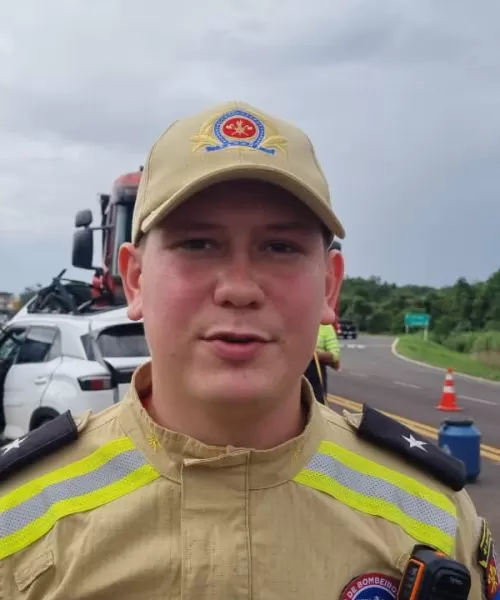 Bombeiro detalha dinâmica do acidente que terminou com morte de criança na BR-277