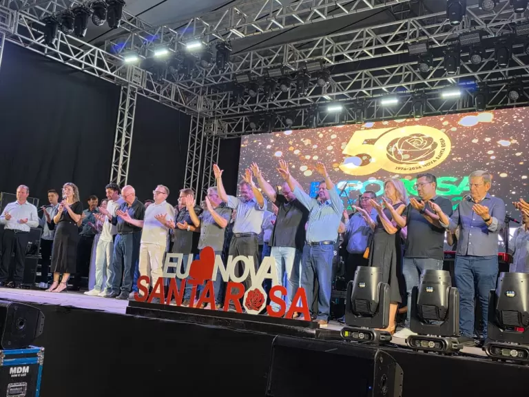 Expo Rosa 2026 é oficialmente aberta e celebra os 50 anos de Nova Santa Rosa