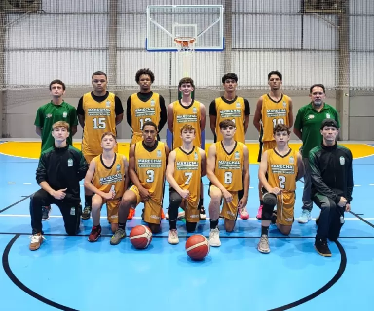 Prefeitura de Marechal Rondon/ACB bate Santa Helena fora e conquista primeira vitória no Estadual sub-17