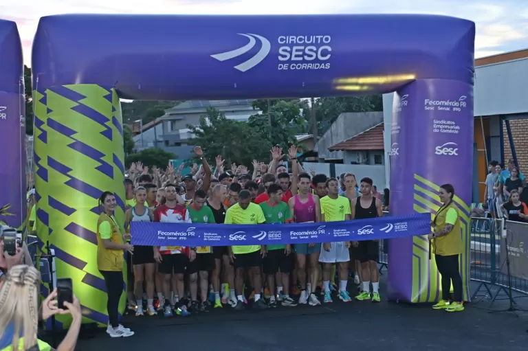 Circuito Sesc de Corridas reúne 650 participantes em Marechal Rondon