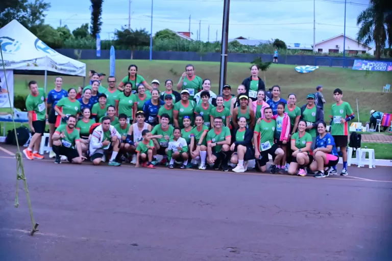 Atletas da Acorre Rondon/Projeto Movimento e Saúde participam da 2ª Corrida das Orquídeas em Maripá