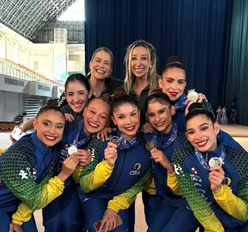Brasil garante duas medalhas na Copa do Mundo de Ginástica Rítmica