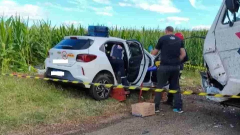 Homem morre em colisão frontal na PR-281 em Santa Izabel do Oeste