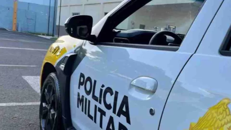 Motorista embriagado bate caminhonete contra carreta estacionada em Toledo
