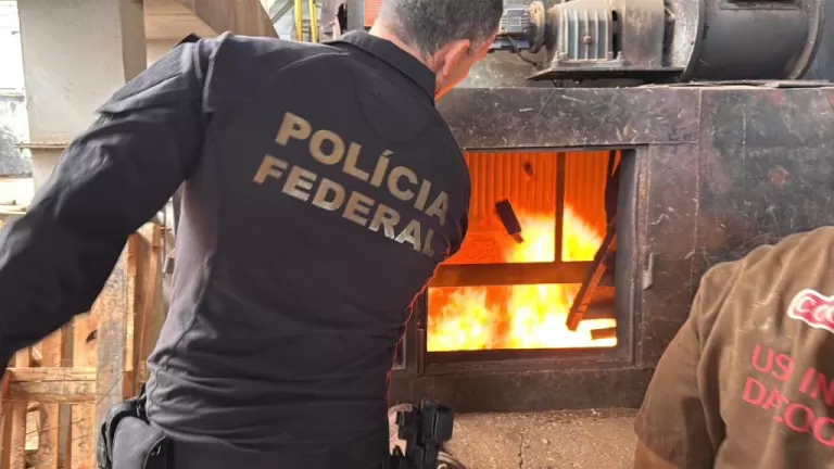Polícia Federal incinera cerca de 10 toneladas de drogas em Guaíra