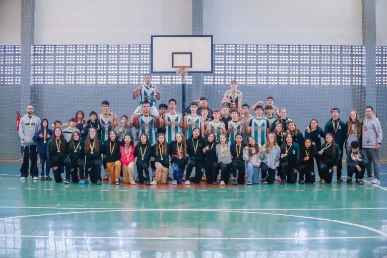Equipes de basquete do Frentino Sackser garantem vaga para fase macrorregional dos JEPS