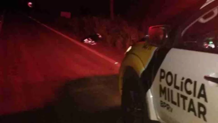 Pedestre morre após atropelamento na PR-495 em Santa Helena