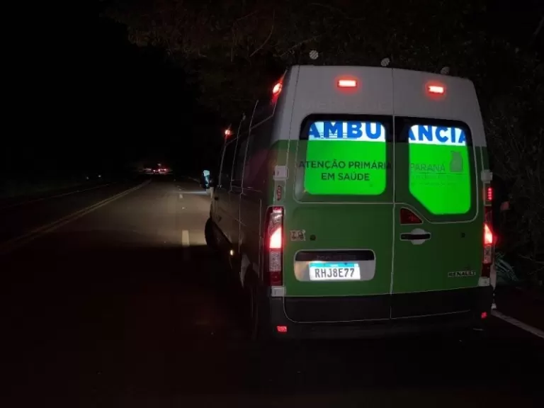 Casal fica ferido em acidente na BR-163 em Mercedes