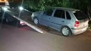 Guarda Municipal encontra carro furtado com chave na ignição em Toledo