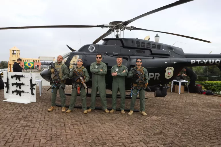 Com 18 aeronaves, forças de segurança têm frota inédita à disposição para qualquer missão