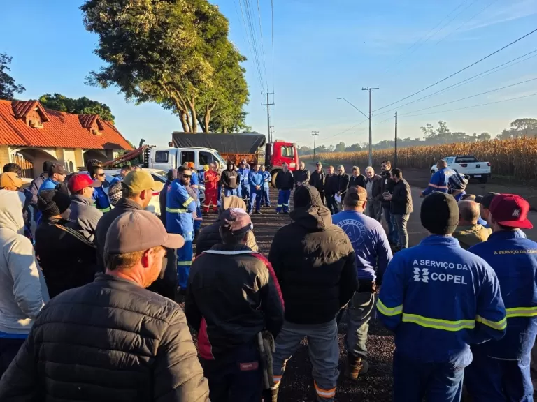 Mutirão de Poda da Copel mobiliza cerca de 80 profissionais em Nova Santa Rosa