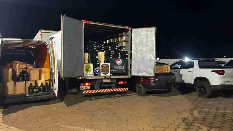 Ação conjunta apreende R$ 1,5 milhão em vinhos e mercadorias contrabandeadas