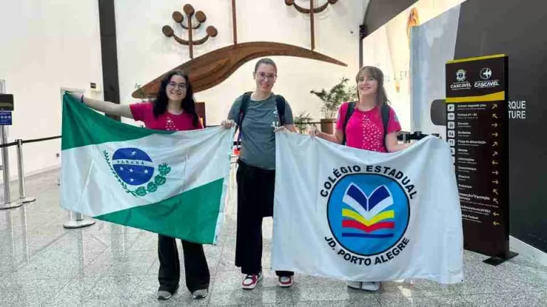 Estudantes de Toledo embarcam para representar o Brasil em feira internacional de ciências nos EUA