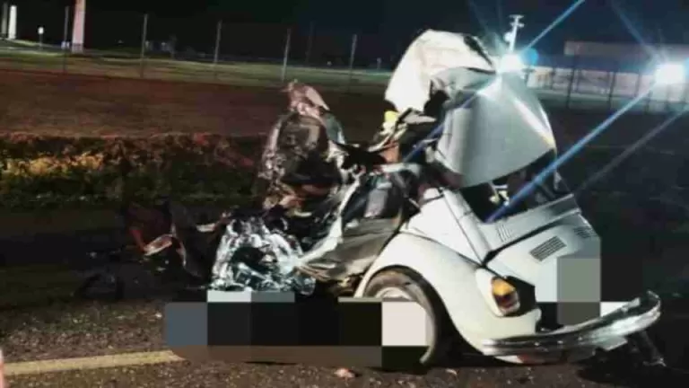 Motorista morre após batida entre Fusca e ônibus na PR-239 em Assis Chateaubriand