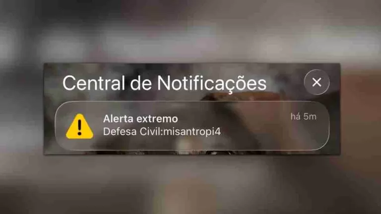 Sistema da Defesa Civil é suspenso após invasão e disparo falso