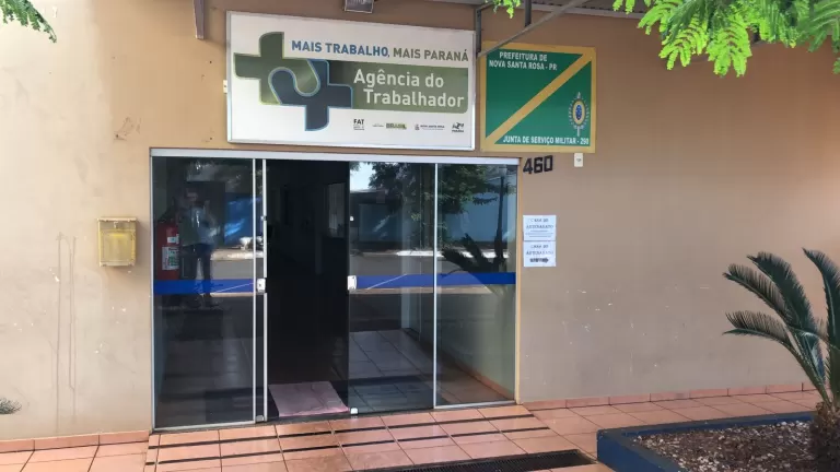 Agência do Trabalhador de Nova Santa Rosa sediará entrevistas para diversas vagas de emprego nesta semana