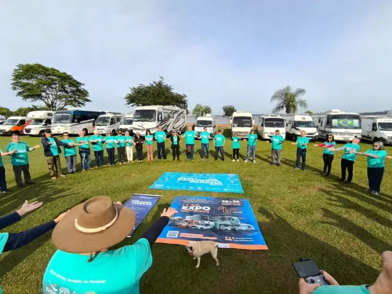 Nova Santa Rosa recebe nesta sexta-feira o Circuito Caminhos do Paraná com exposição de trailers e motorhomes