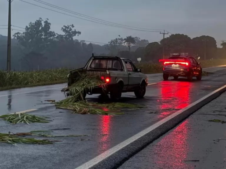 Acidente é registrado na BR-163 em Mercedes