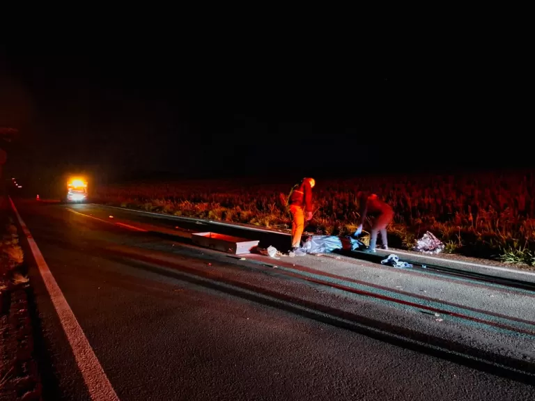 Mulher é encontrada morta na PR-317; polícia apura possível atropelamento