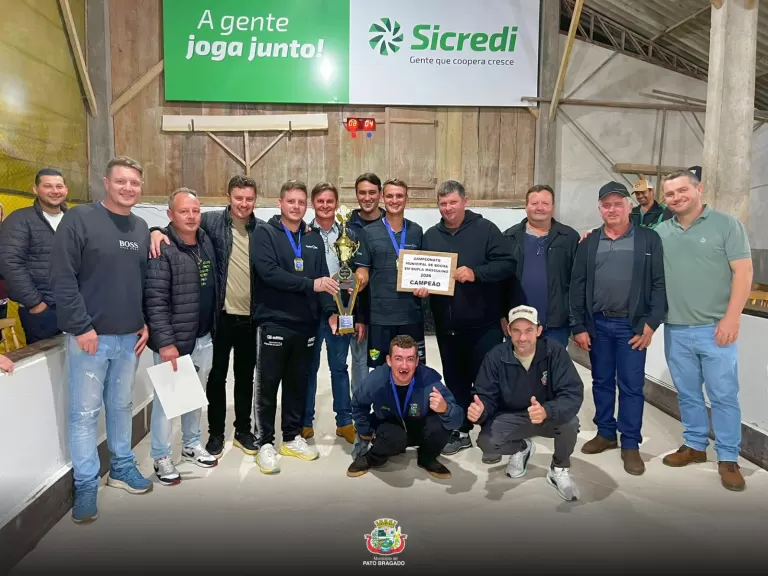 Campeonato Municipal de Bocha define campeões da categoria masculina em Pato Bragado