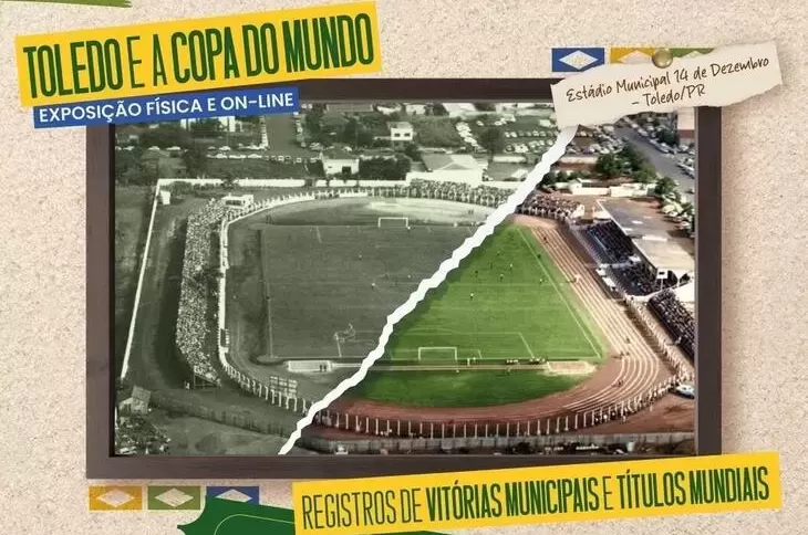 Museu Histórico Willy Barth promove exposição “Toledo e a Copa do Mundo”