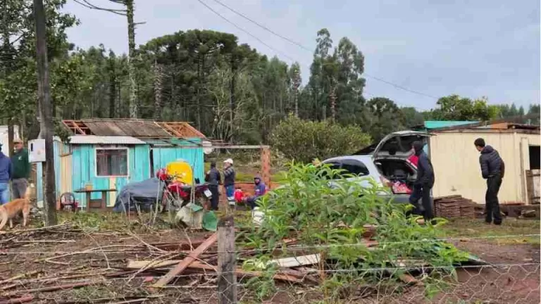 Simepar analisa se tornado atingiu cidade do Paraná no domingo